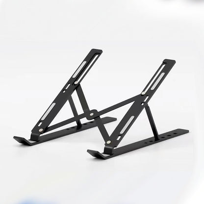 Plastic aluminum alloy laptop stand bracket metal base support heightened cooling rack lift portable