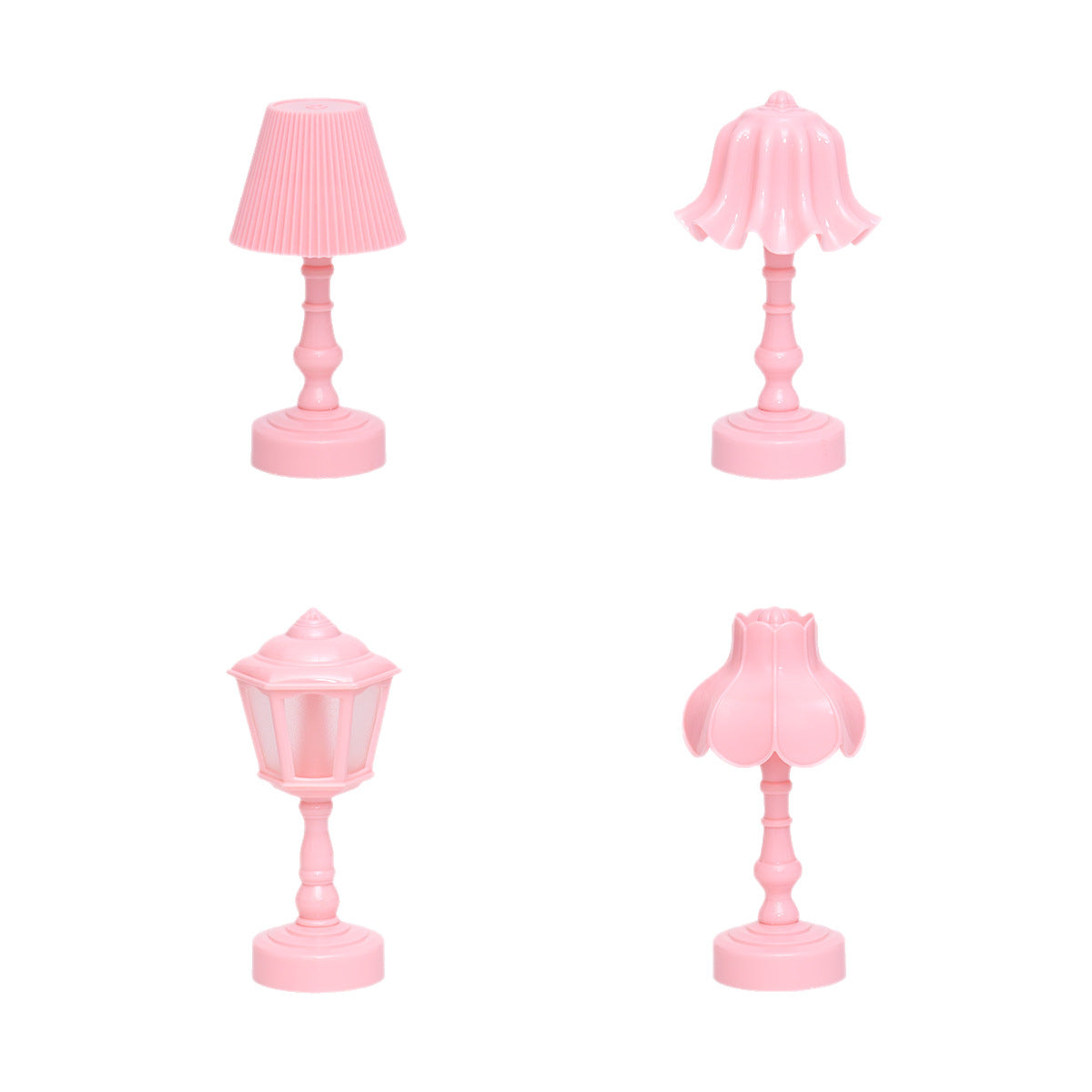 Creative retro small table lamp, non-electric, French light luxury minimalist bedside sleep lamp, student dormitory desktop small table lamp