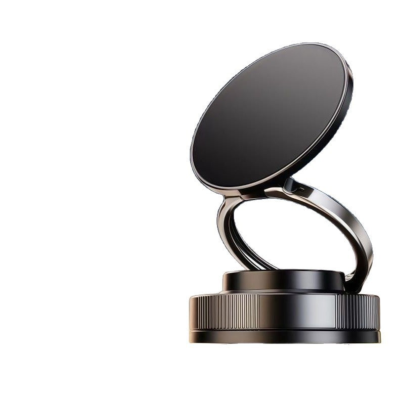 Vacuum magnetic phone holder, car center console navigation support, multi-functional folding magnetic car mount, rotatable