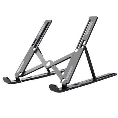 Plastic aluminum alloy laptop stand bracket metal base support heightened cooling rack lift portable